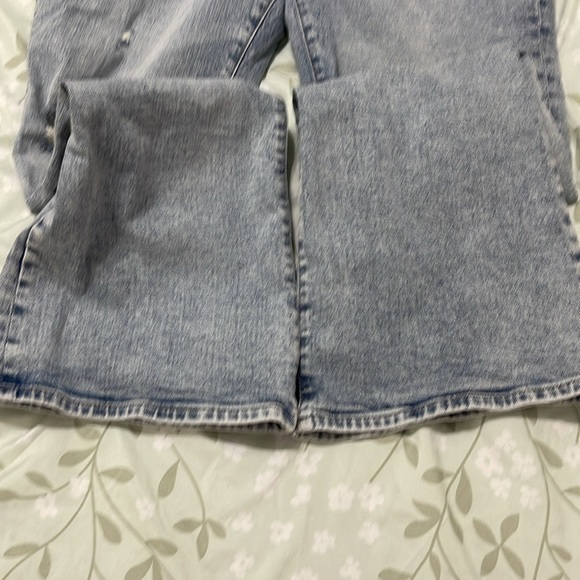 NWOT Express Low rise boot cut jeans light wash size 12 short - Picture 9 of 12